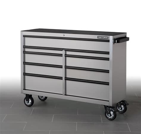 craftsman 53 inch stainless steel cabinet|CRAFTSMAN Tool Chests & Tool Cabinets .